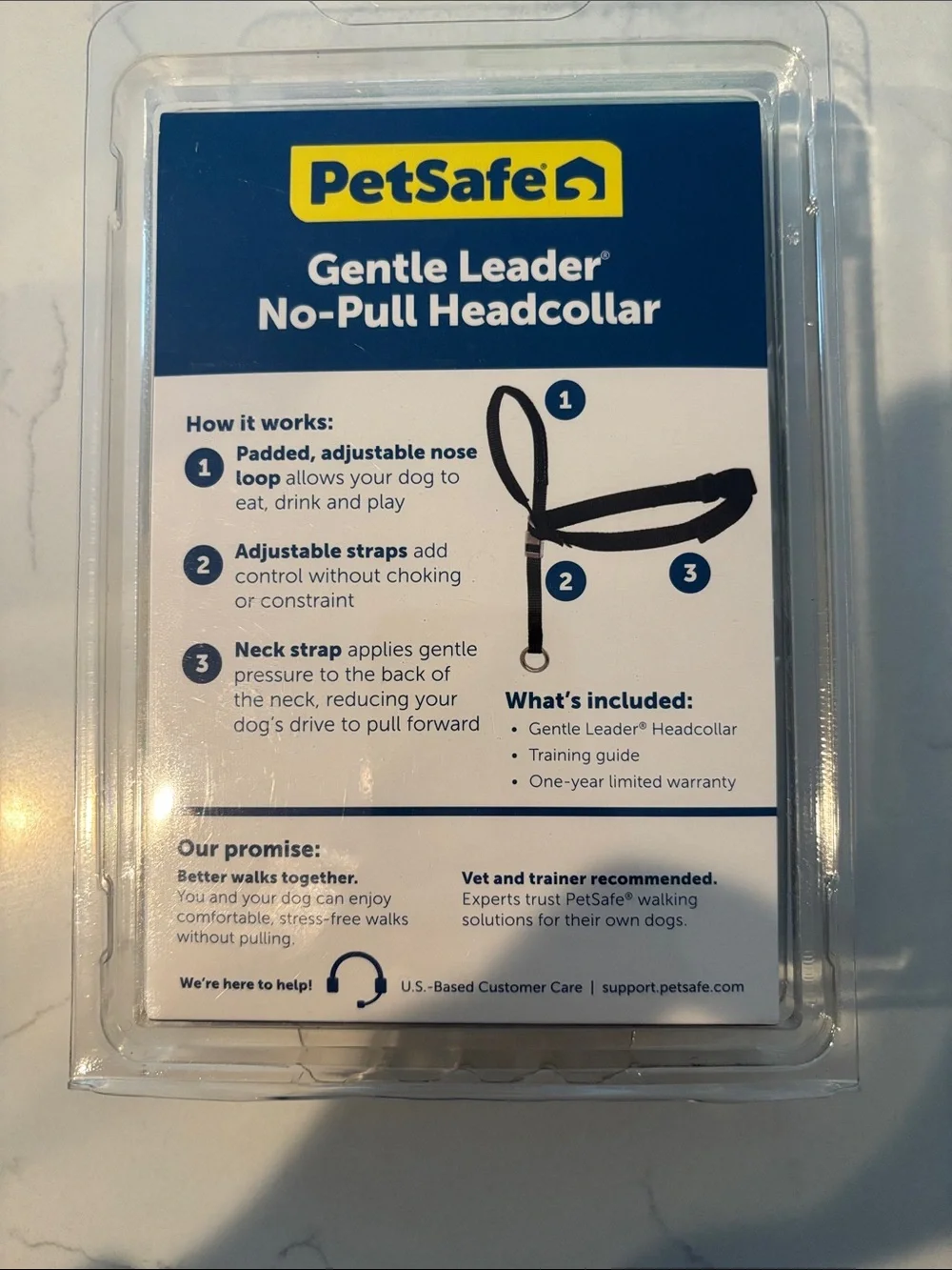 PetSafe Gentle Leader No-Pull Headcollar - Black